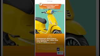 Vespa Primavera & Sprint Punya Pilihan Warna Baru, Tampil Makin Keren dan Segar, Harga Tetap