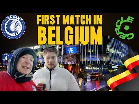 An English Fan’s First Belgian Football Match | KAA Gent vs Cercle Brugge