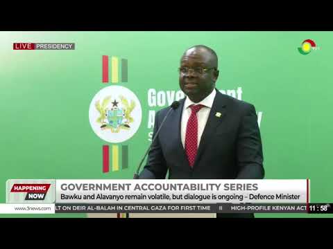 LIVE: Government Accountability Series : Defense Minister's update || 21-07-2025