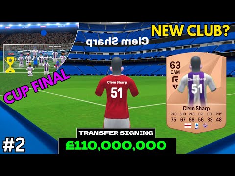 CUP FINAL & OFFERS FROM BIG CLUBS - VRFS PLAYER CAREER MODE ep2