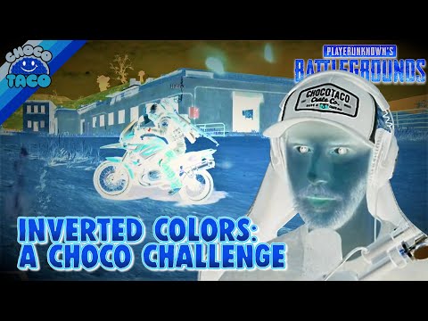 Inverted Color Challenge ft. halifax - chocoTaco PUBG Gameplay
