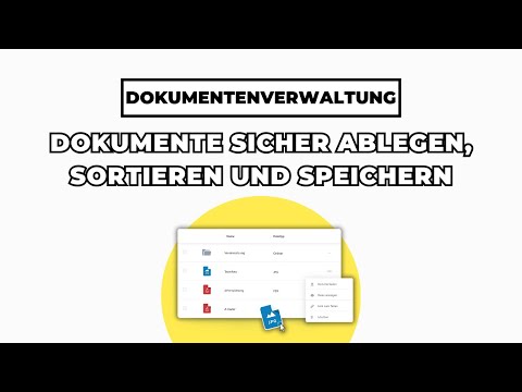 Dokumente einfach und sicher in WISO MeinVerein Web verwalten