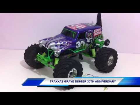 TRAXXAS GRAVE DIGGER VXL New Upgrades for 2013