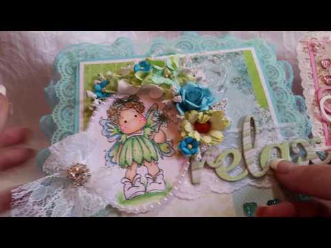 Magnolia Tilda Easel Cards for Lavish Laces Etsy DT