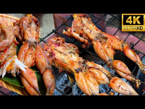 GRILLING FROG RECIPE | ASIAN FOOD @foodatasty