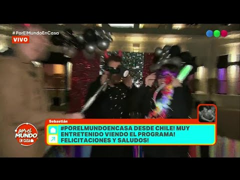 La sorpresa de Tortonese en el día de cumpleaños de Vernaci - Por el mundo en Casa 2020