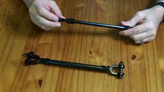 Unboxing: GrowGlow 304 stainless 3/8ths turnbuckle 2-pack $26