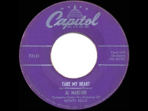 1952 HITS ARCHIVE: Take My Heart - Al Martino
