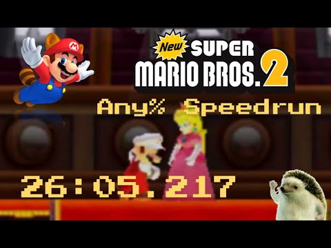 New Super Mario Bros. 2 Any% Speedrun in 26:05.217