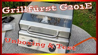 Klein, aber oho! Der Grillfürst G201E - Unboxing & Test - K&S #Unboxing