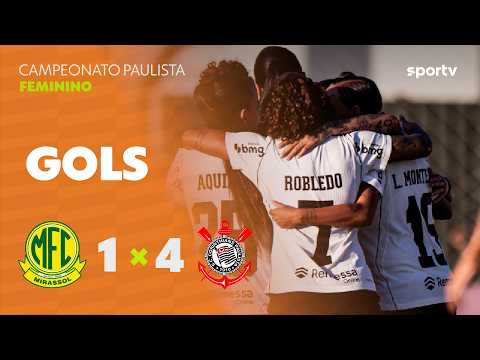 Gols e melhores lances de Mirassol x Corinthians