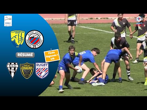 Résumé finale 2025 R1 U16 Ligue Rugby BGFC