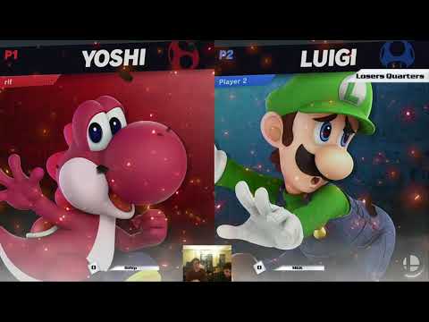 SSB101 Losers Quarters: WGL|Riflip (Yoshi) vs mgk (Luigi)