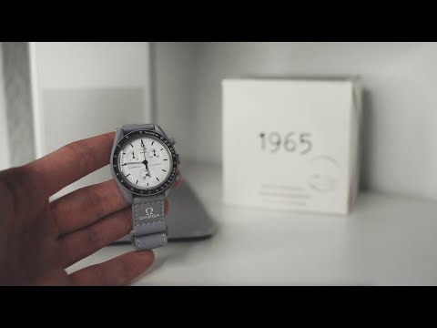 MOONSWATCH 1965 - Swatch x Omega - Außergewöhnlich schön.