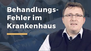 Krankenhaus wegen Behandlungsfehler verklagen: So bekommst du Schmerzensgeld und Schadensersatz