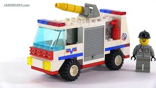 🔄 LEGO System 6614 Launch Evac 1 fire engine from 1995 review! re upload 20140925