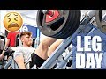 A VERY CAUTIOUS LEG WORKOUT...