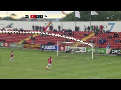 Sean Russell's Stunning Goal !  Sligo 1-1 Drogs - 15th July 2017