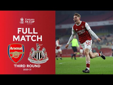 FULL MATCH | Arsenal v Newcastle | Emirates FA Cup Third Round 2020-21