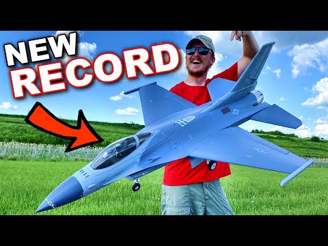 FASTEST JET EVER RECORDED!!!