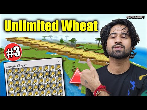 SatyMaty - Ultimate Automatic Wheat Farm | Minecraft 1.20 Lets Play Survival Series | Episode 3