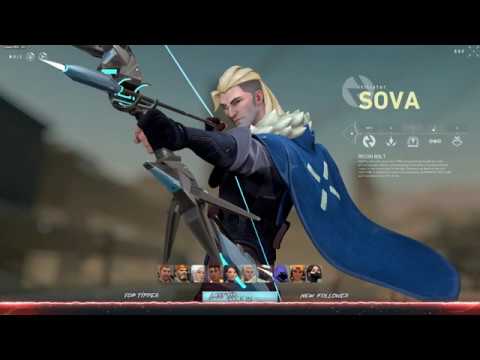 Valorant | SOVA GUIDE and SKILLS PREVIEW!