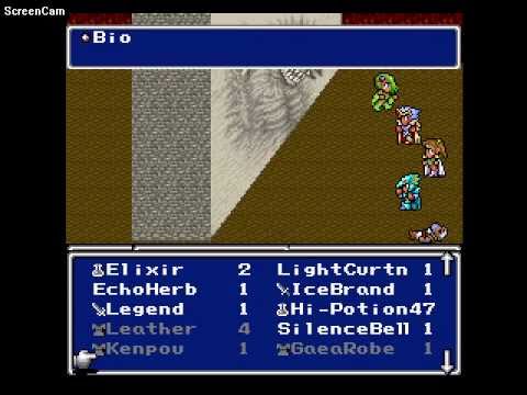 Let's play Final Fantasy 4 part 42 Demon Wall