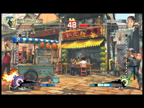 【スパ４】CAMUI GACKT[サガット] vs ﾊﾟﾅｼリュウ[怒りの滅波動]