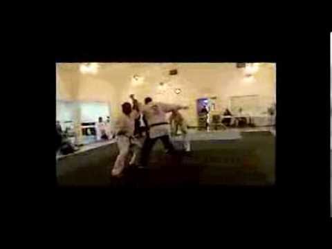 Victory Karate's Rick Parker and Matt Jones belt test: Self Defense Techniques