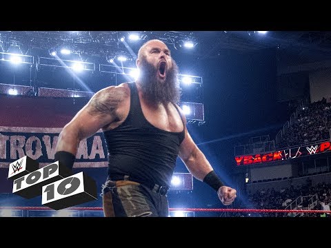 Braun Strowman's monstrous displays of strength - WWE Top 10