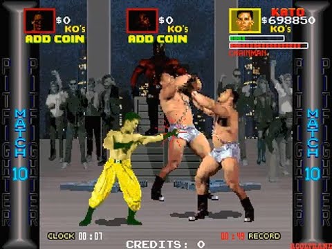 Pit-Fighter [Arcade] - KATO - 1CC - Difficulty Level: Easiest