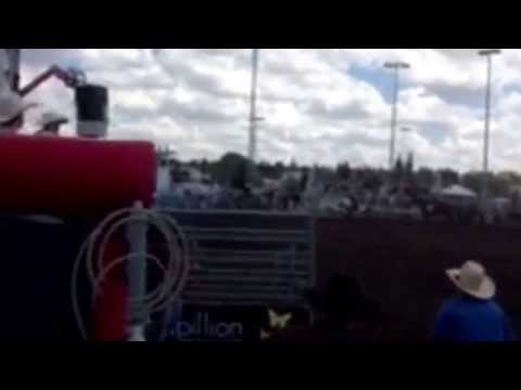 Me hung up at St. Albert rodeo