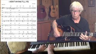 I Hadn&#39;t Anyone Till You - Jazz guitar &amp; piano cover ( Ray Noble ) Yvan Jacques