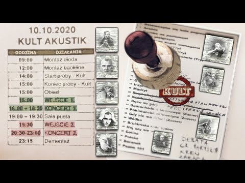 KULT - Akustik 2020 ® Koncert Unplugged Kraków