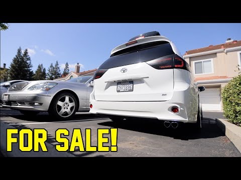 I'M SELLING MY LOWERED TOYOTA SIENNA!!! ): Video