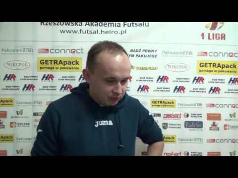 1 liga futsalu 2016/17 | Wywiad z Piotrem Lichotą po meczu z Heiro
