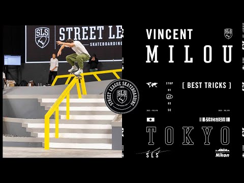 Vincent Milou SLS Tokyo 2023 | Best Tricks