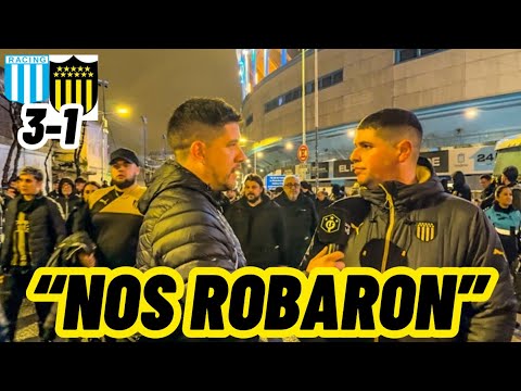 “NOS ROBARON” | RACING 3 - 1 PEÑAROL | REACCIÓN CON LOS HINCHAS 