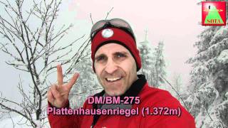 preview picture of video 'SOTA - Amateurfunk am Lusen (1.373m)'
