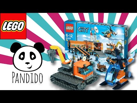 LEGO City deutsch - Arktis Basis Lager - Spielzeug ausgepackt \u0026 angespielt - Pandido TV
