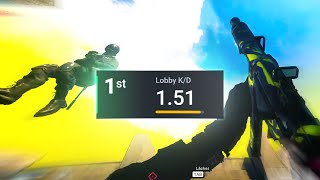 Comment raser un lobby à 1.51 KD solo 😈
