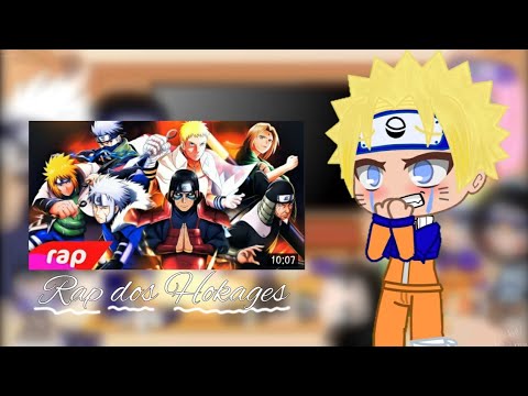 °• 🌺🍒 || Naruto e Amigos Reagem ao Rap dos Hokages || Gacha Club || 🍒🌺 •°