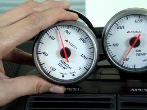 Apexi water temp meter.mpg