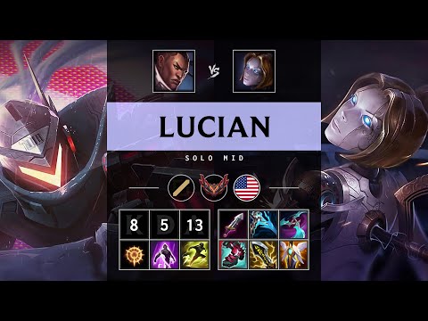Lucian Mid vs Orianna - NA Grandmaster Patch 25.11