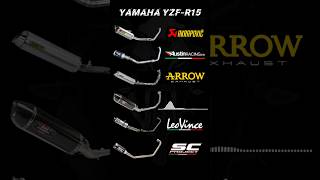Download lagu Yamaha R15 Exhausts Sound Battle mp3