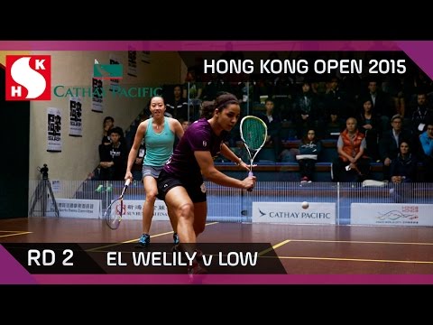 Squash: Hong Kong Open 2015 - Women's Rd 2 Highlights: El Welily v Low