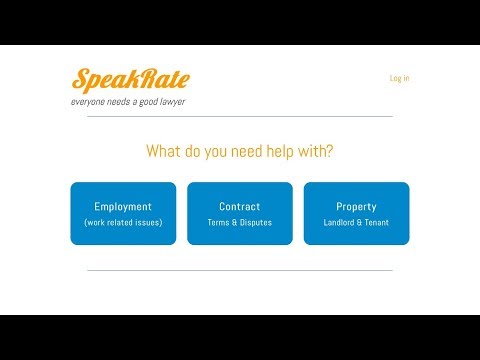 SpeakRate for Lawyers Demo Video