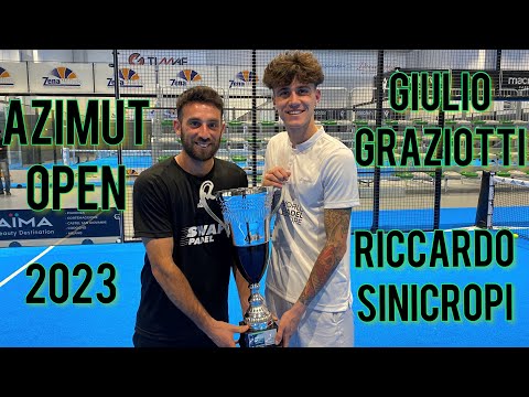 GRAZIOTTI\SINICROPI VS BARRERA\DEL MORAL - Finale Azimut Open by Pianeta Padel