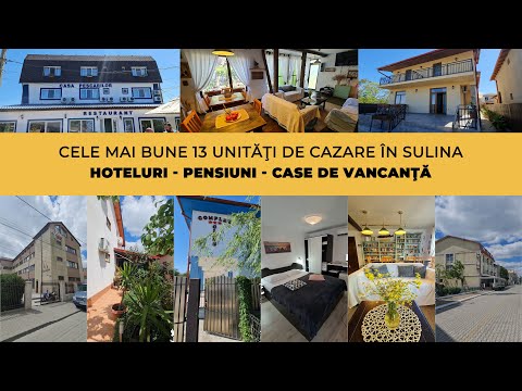 Cele mai bune13 unitati de cazare in Sulina - hoteluri, pensiuni, case localnici