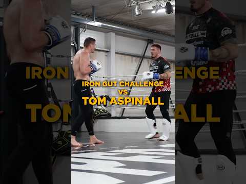 Iron GUT CHALLENGE with Tom Aspinall #mma #boxing #kickboxing